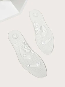 Foot care 透明硅胶舒适脚趾垫，适合日常休闲使用，2 件 - 無色 - 查看 5