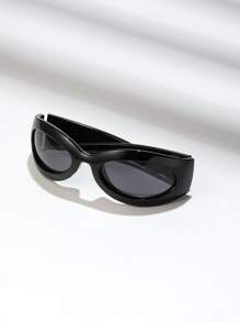 1 cặp kính nam quấn thời trang, dùng ngoài trời - màu đen - Xem 3