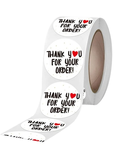 500pcs Slogan Graphic Sticker