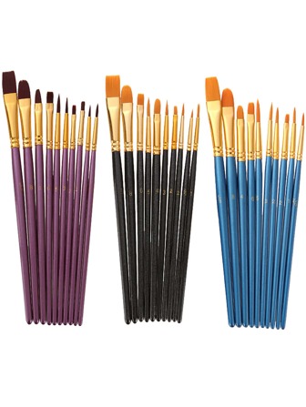 مجموعة فرش الطلاء فرشاة فنية للرسم لأطقم الرسم الاحترافية لفنان الألوان المائية من الأكريليك