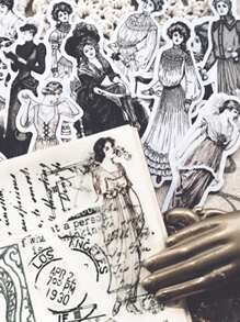 Hình dán đồ họa 14 cái - Đen và trắng - Xem 5