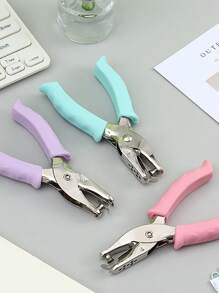 1pc Máy đục lỗ rời ngẫu nhiên - Nhiều màu - Xem 1