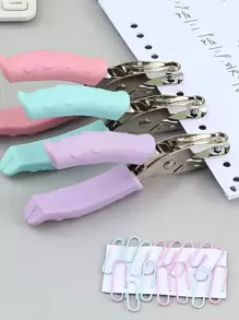 1pc Máy đục lỗ rời ngẫu nhiên - Nhiều màu - Xem 2