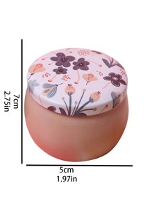 1pc Flower Pattern Random Tin Box - Multicolor - View 3