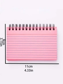 Dòng 1pc In Sổ tay Xoắn ốc Ngẫu nhiên - Nhiều màu - Xem 3