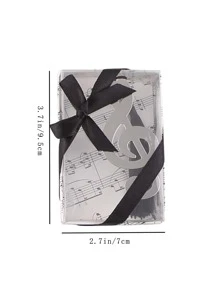 סימניה בצורת תו מוסיקה - כסף - ראה 2