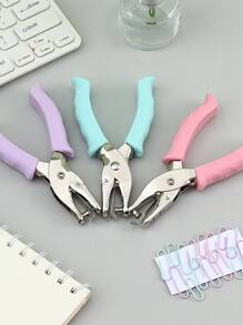 1pc Máy đục lỗ rời ngẫu nhiên - Nhiều màu - Xem 5