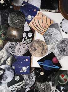 46張銀河圖案貼紙 - 彩色 - 查看 4