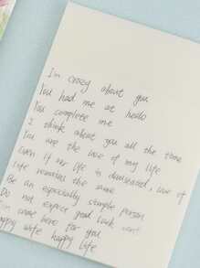 1pc Clear Sticky Note - Clear - View 4