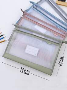 1入組隨機網紗文件袋 - 彩色 - 查看 6