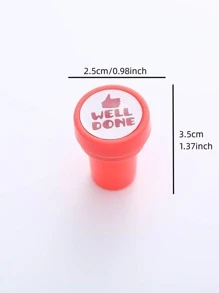 6 cái Tem Đối với , Dễ thương REWARD Con tem Đối với Con tem , Phim hoạt hình dễ thương Con tem , Niêm phong , REWARD - Nhiều màu - Xem 3