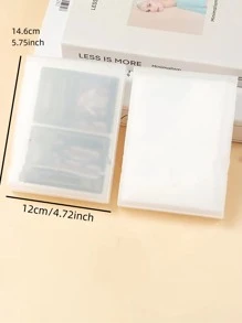 1 pieza Álbum de fotos transparente - transparente - Ver 3