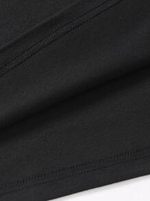 Manfinity Men Mountain Print Polo Shirt - Black - View 6