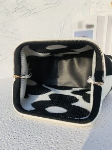 豪華晚餐包、晚餐包迷人、優雅、精緻、安靜豪華花卉圖案鉤針包可愛兩色適合女士、女士、派對女孩、新娘完美的派對、婚禮、舞會、晚餐/宴會、晚餐/宴會、最佳禮物女性媽媽老師朋友伴娘 - 黑與白 - 查看 5