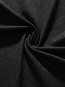 Manfinity Homme 男士字母圖案背心上衣 - 黑色 - 查看 5