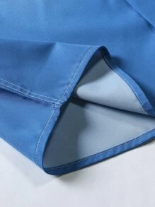 Manfinity Homme Áo sơ mi Nam Nút phía trước Ombre Giải trí - Màu xanh lam - Xem 5