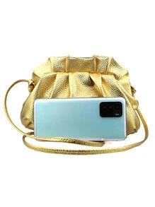 Túi đựng bữa tối sang trọng, Túi buổi tối Quyến rũ, thanh lịch, tinh tế, yên tĩnh Túi vải dệt nổi bằng kim loại sang trọng sôi nổi dành cho quý cô, phụ nữ, dành cho cô gái dự tiệc, cô dâu Hoàn hảo cho bữa tiệc, đám cưới, vũ hội, bữa tối/tiệc, bữa tối/tiệc, món quà tốt nhất cho phụ nữ Mẹ Cô giáo Bạn Phù dâu - Vàng - Xem 4