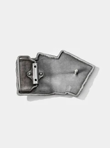 1入組女士字母圖案腰帶扣