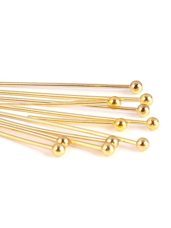 100 stuks roestvrijstalen hoofdspelden oogspelden bevindingen voor doe-het-zelf sieraden maken accessoires benodigdheden