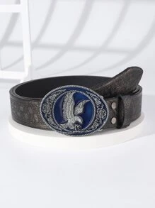 1 Nữ Đại Bàng & Hoa Trang Trí Khóa Hình Bầu Dục Vintage Thắt Lưng Trang Trí Đầm - Rượu sâm banh - Xem 1