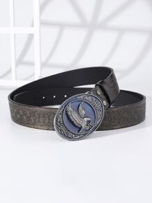 1 Nữ Đại Bàng & Hoa Trang Trí Khóa Hình Bầu Dục Vintage Thắt Lưng Trang Trí Đầm - Rượu sâm banh - Xem 2