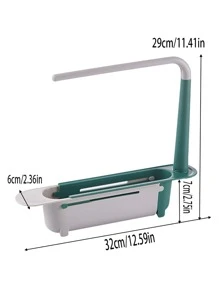 1入組可擴展收納瀝水籃 - 綠色 - 查看 2