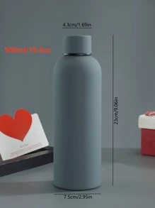 Bouteille d'eau isotherme en acier inoxydable, de retour à l'école