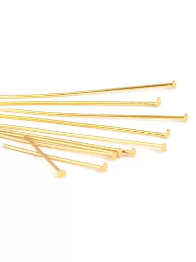 100pcs Stainless Steel T-pins, Head Pins, Eye Pins, For Diy Jewelry Making Accessories Supplies