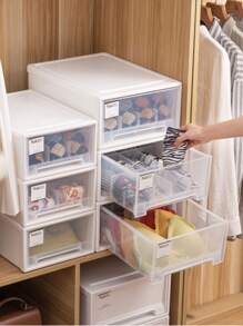 1 hộp đựng đồ lót PP, hộp đựng đồ lót tất hiện đại dùng để trang trí nhà cửa, trang trí mùa thu, trang trí lễ hội, trang trí phòng, trang trí nhà cửa, trang trí mùa thu, trang trí phòng ngủ - trắng - Xem 4