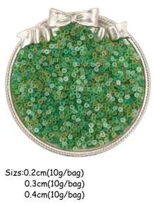 beadia 1pack Glass Beads DIY Jewelry Accessory - Green - View 6