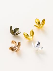 50 cái / bộ Mũ hạt thiết kế hoa để làm đồ trang sức - Nhiều màu - Xem 2