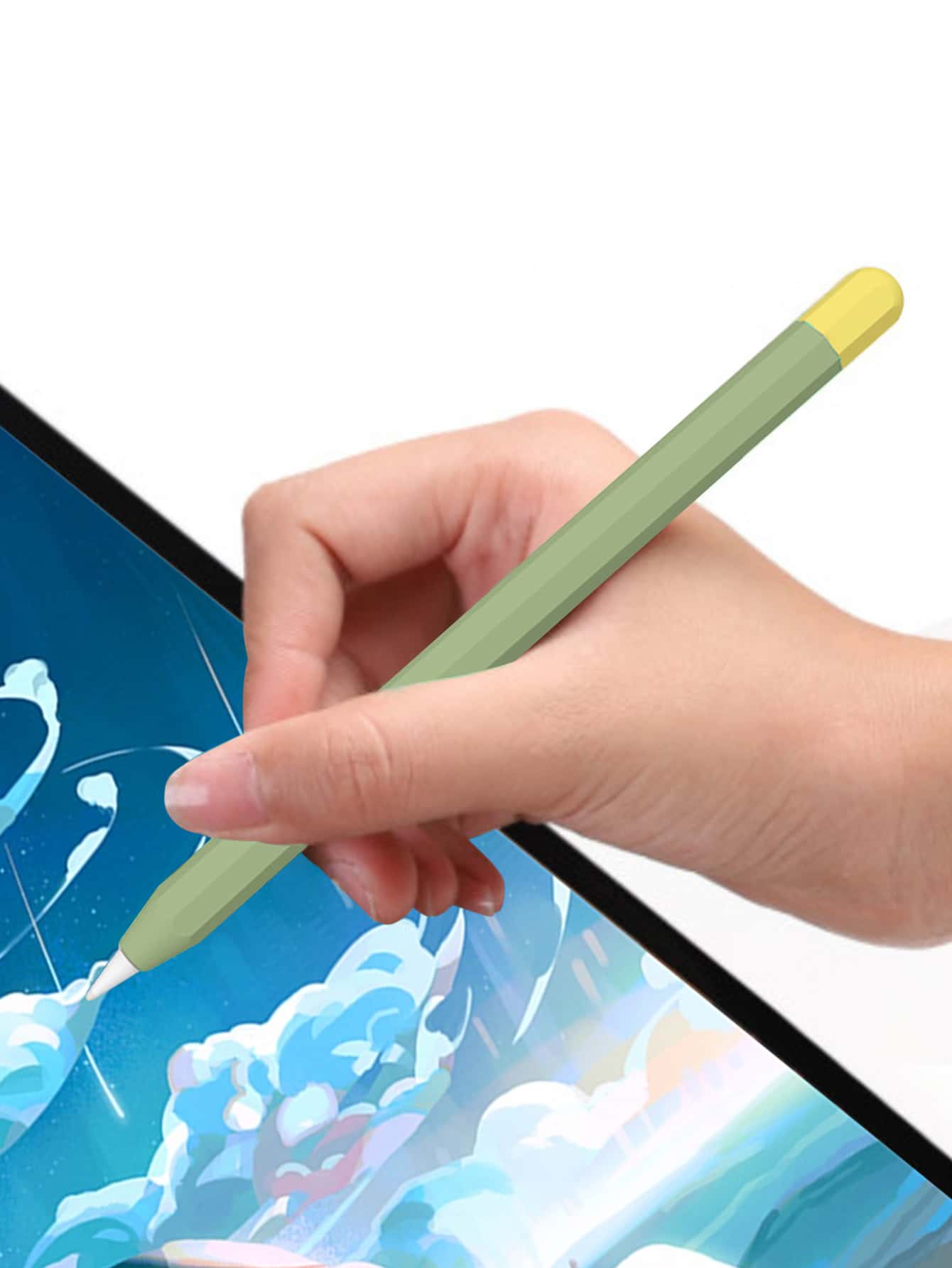 Estuche compatible con Apple Pencil 1ra generación - Verde - Ver 1