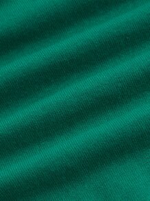 SHEIN ICON Contrast Binding Crisscross Cami Top - Green - View 4