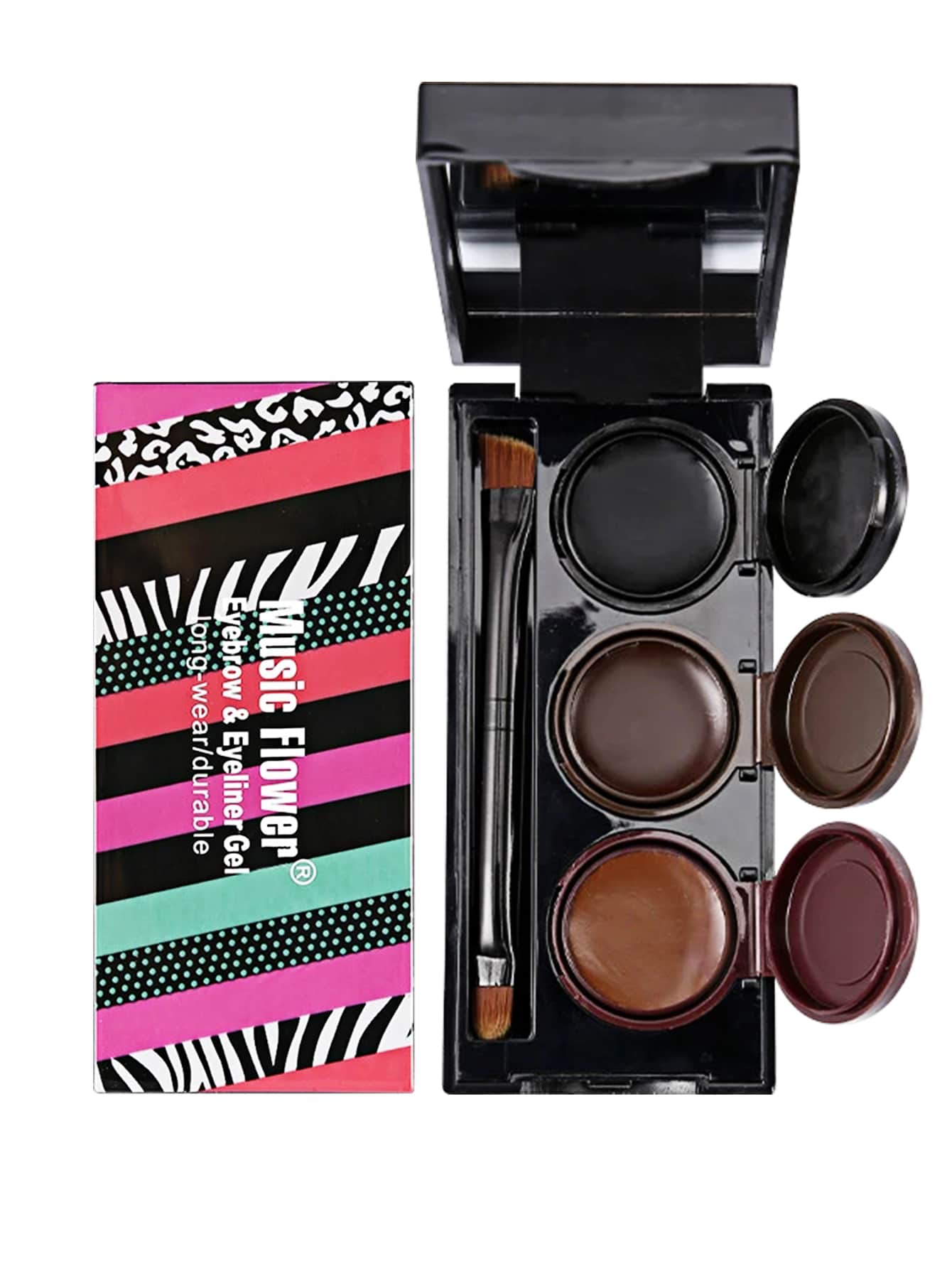 Cejas De larga duración Impermeable A prueba de manchas - Multicolor - Ver 1