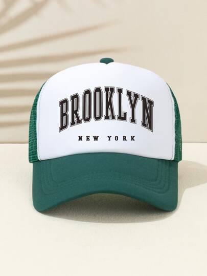 قبعة بيسبول خارجية قابلة للتعديل بالحرف البارز للجنسين للحياة اليومية على الشارع