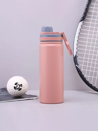 1-pack termos i rostfritt stål, 530 ml rosa utomhusmugg