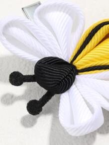 2pcs/pack Cute Bee Design Girls' Hair Clip/headband/kids Hair Accessories For Spring - Multicolor - View 5