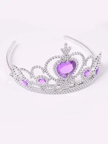 1 Kim Cương Giả Thái Thiết Kế Đảng Đạo Cụ-Dây Đeo Đầu, nhựa Hiện Đại Đầm Đầu Đảng Hình Chống Đỡ Cho Đảng - Hồng - Xem 4