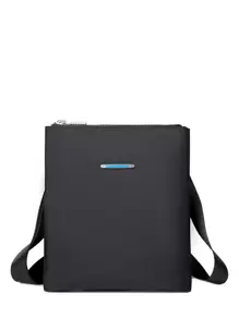 迷你方包金屬裝飾極簡 - 黑色 - 查看 1