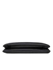 迷你方包金屬裝飾極簡 - 黑色 - 查看 4