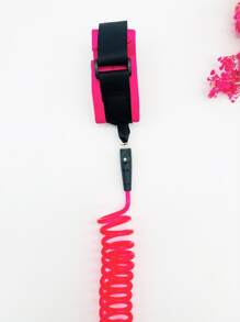 1pc 360° Rotatable Head Traction Rope Child Anti-Lost Hand Strap - Pink - View 5