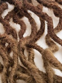 1包人造鉤針頭髮，鉤針頭髮，漸層捲髮辮子鉤針編織合成鉤針辮子 - 漸層 - 查看 5