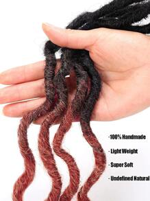 1 Gói Faux Locs Móc Tóc Cho Nữ, mới Mềm Locs Móc Bện Trước Vòng Nữ Thần Locs Móc Tóc Xoăn Đầu Tổng Hợp Bện Tóc phần Mở Rộng - Ombre - Xem 4