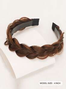 短編織合成纖維頭髮髮箍