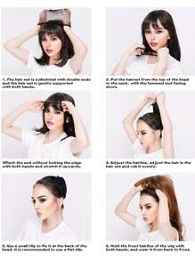 Long Body Wave Synthetic Wig - Ombre - View 7