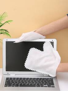 10入組/套PET家用手套家用極簡白色洗碗手套