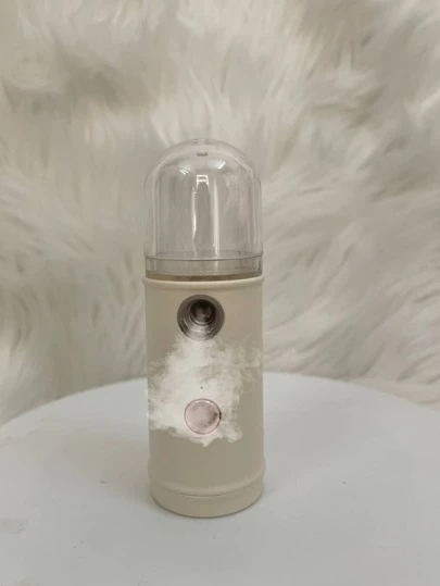 1pc Portable USB Humidifier, Simple ABS Manual USB Multifunction Humidifier For Home