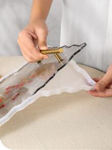 3pcs/Set Silicone Mold, Creative Tray Design DIY Silicone Mold For DIY - White - View 2