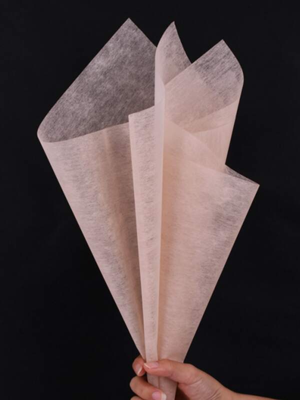 30pcs Plain Gift Wrapping Paper, Simple Plain Color Flower Wrapping