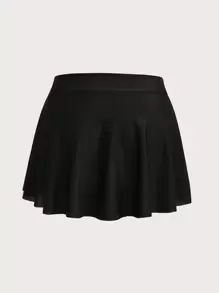 Swim Mod 大碼素色比基尼泳裝半身裙